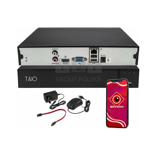Rejestrator Uniview NVR-8-8MP-F Rejestrator IP 9-kanałowy