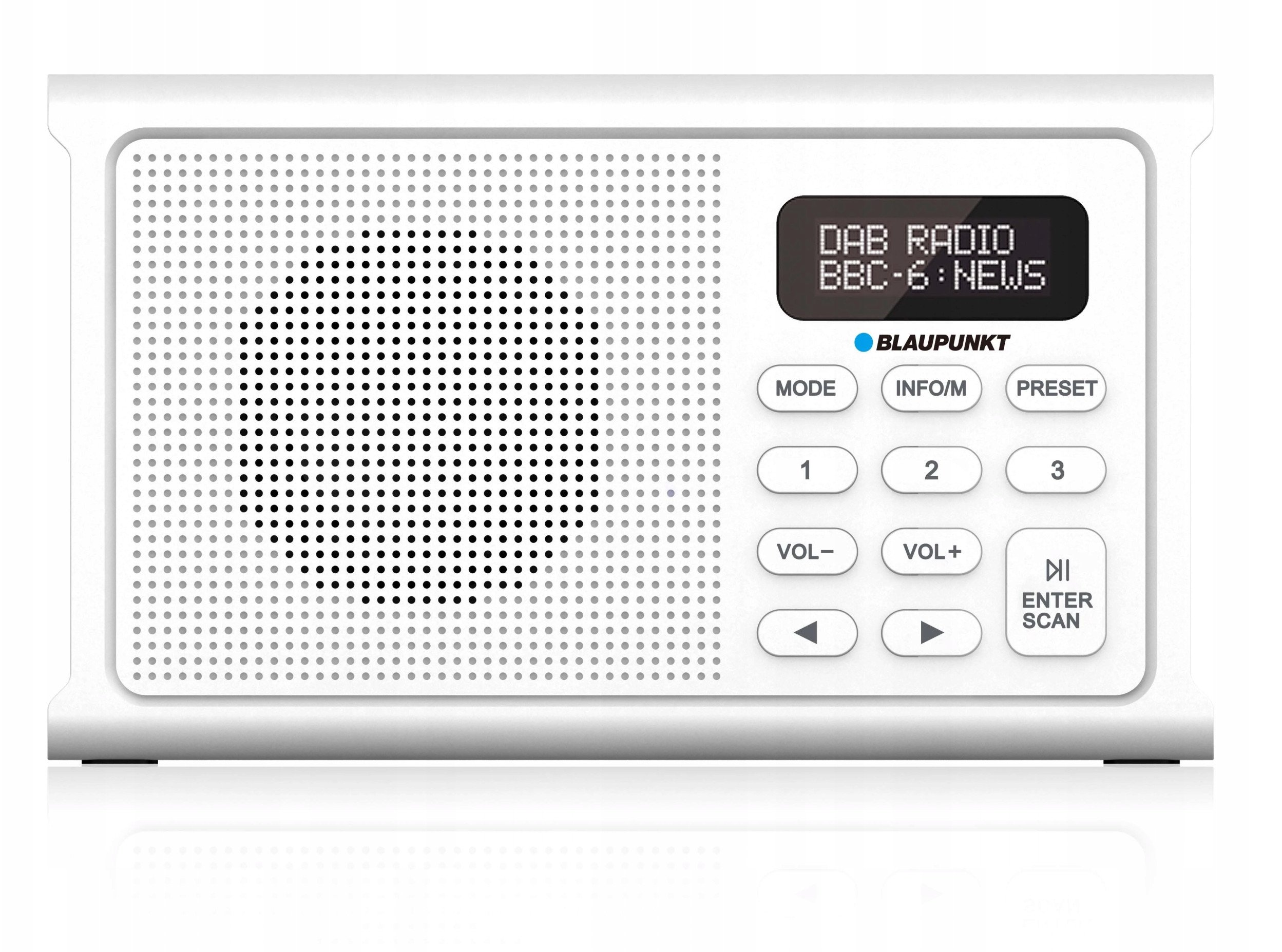 Blaupunkt Portable DAB Radio DR3WH |