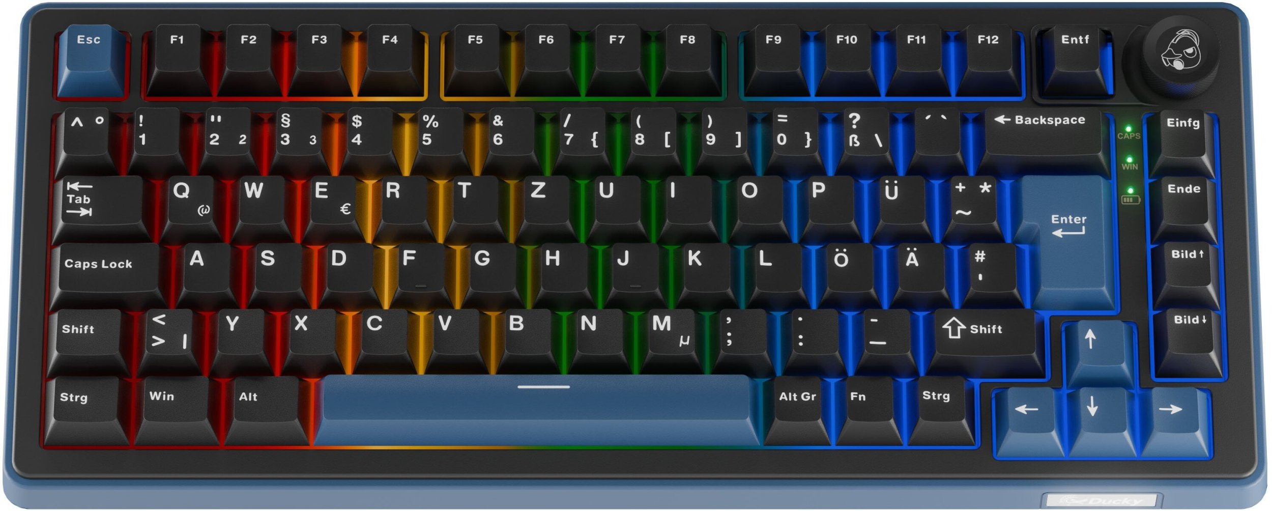 Klawiatura Ducky OK-M 75 Klawiatura gamingowa