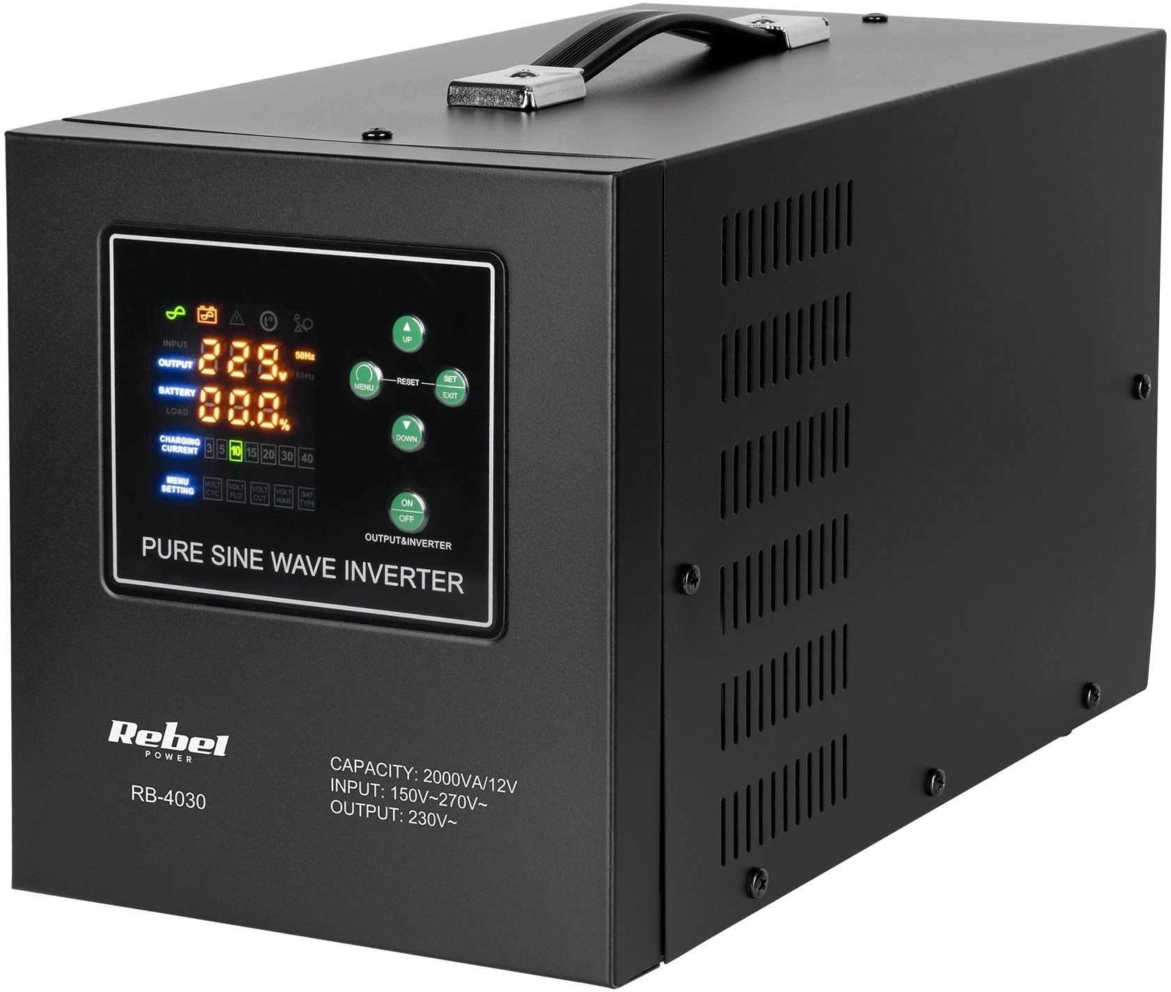 UPS Rebel Zasilacz awaryjny POWER-2000-LFP4 -