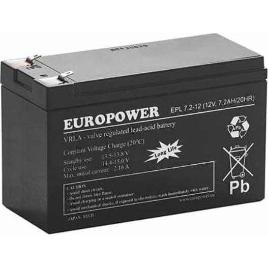 Europower Akumulator AGM serii EPL 12V