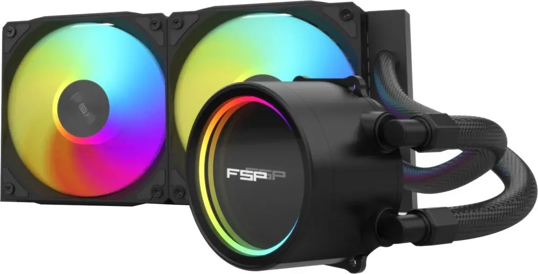 FSP/Fortron FSP Vodní chlazení AE24-B, Čierna