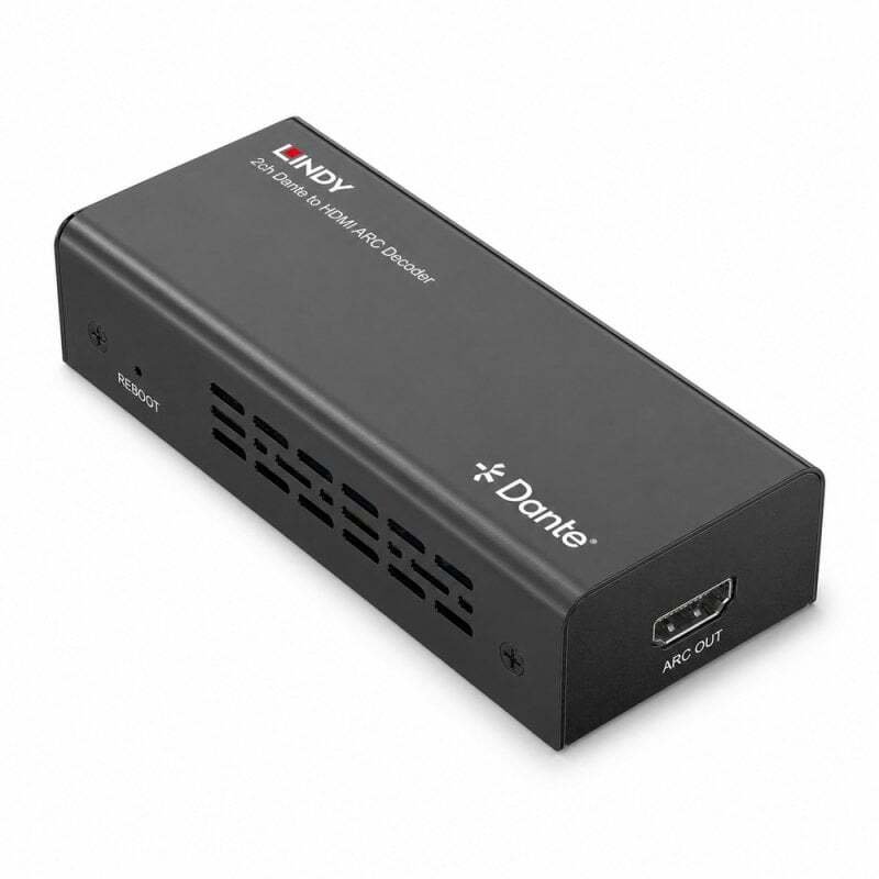 Lindy 2ch Dante to HDMI ARC