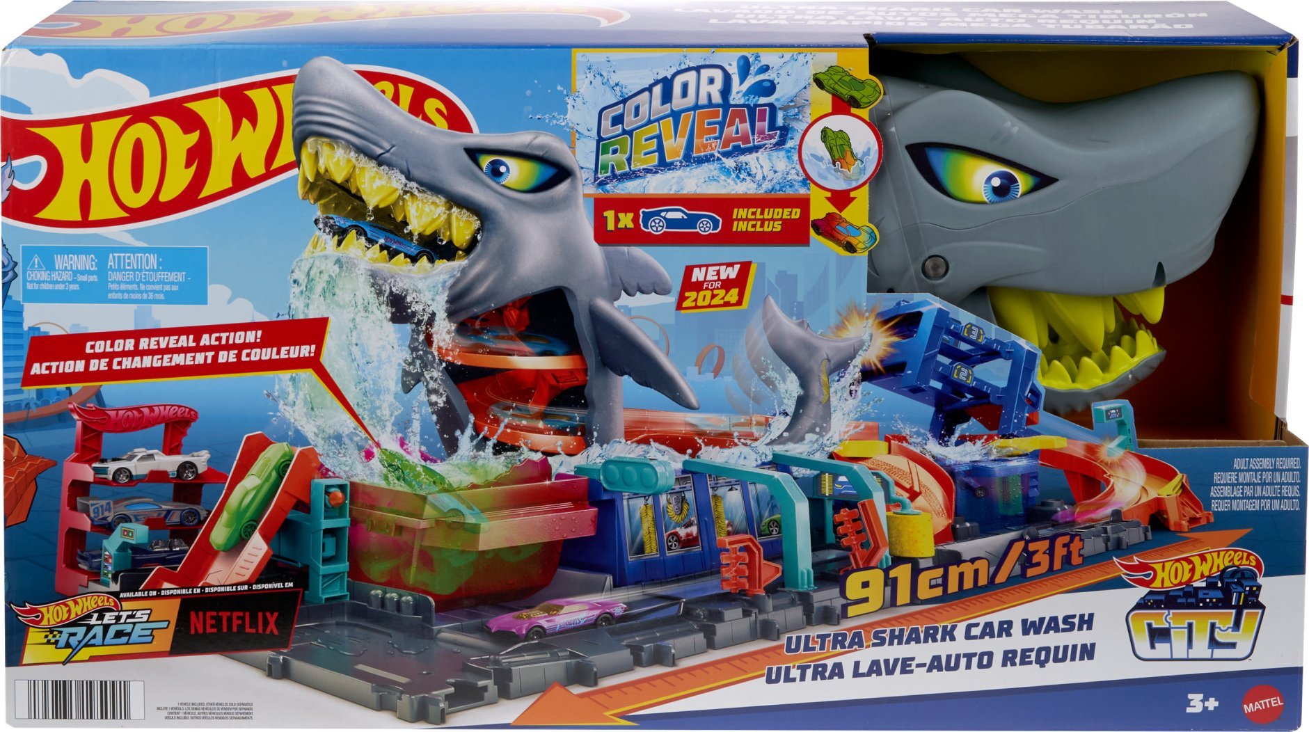 Hot Wheels Zestaw City Ultra Myjnia