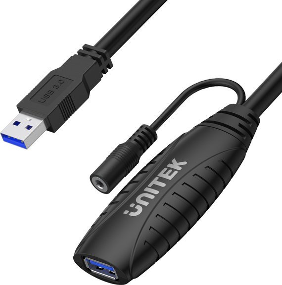 Unitek Wzmacniacz sygnału, przedłużacz USB 3