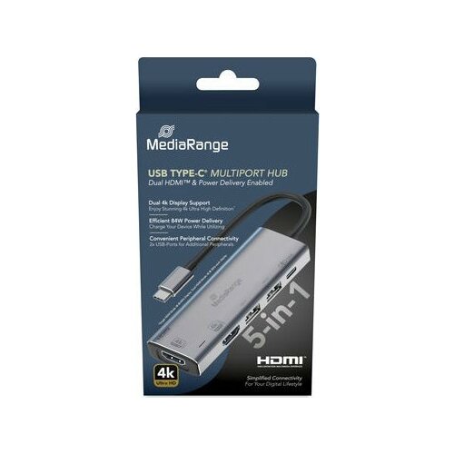 HUB USB MediaRange MediaRange HUB USB-C