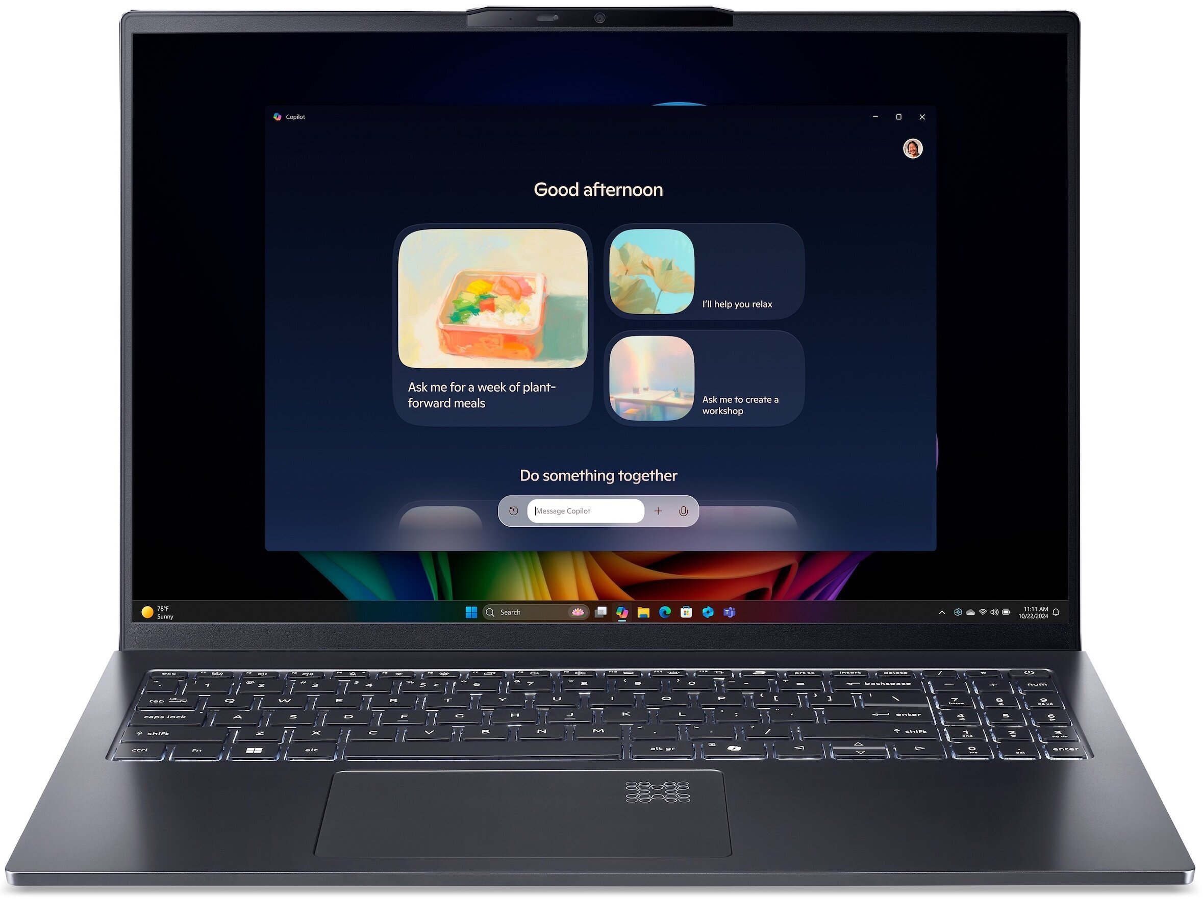 Laptop Acer Swift Go 16 AI
