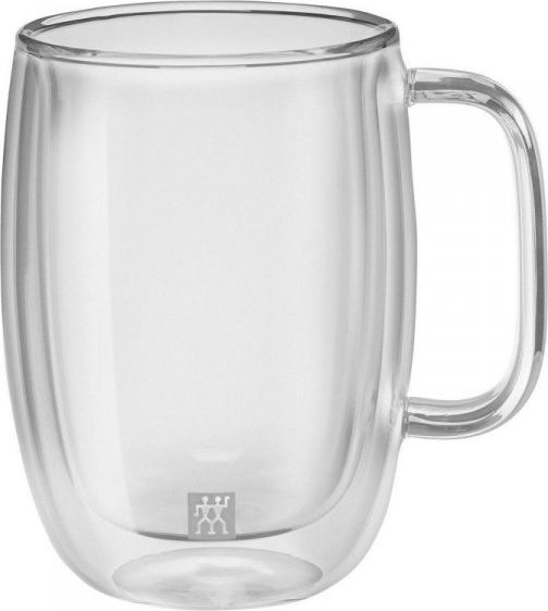 Set of two latte macchiato glasses