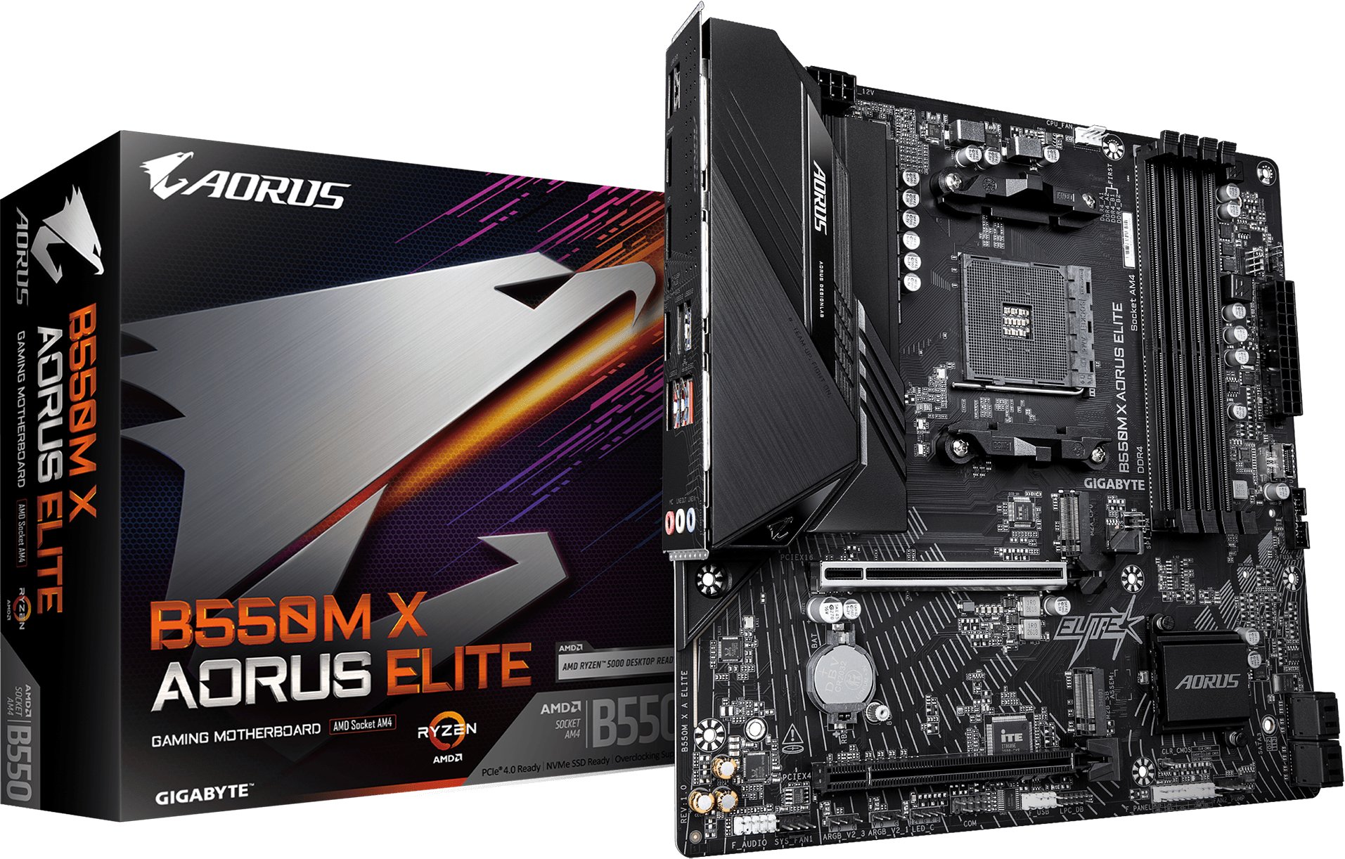 Gigabyte B550M X AORUS ELITE/AM4/mATX |