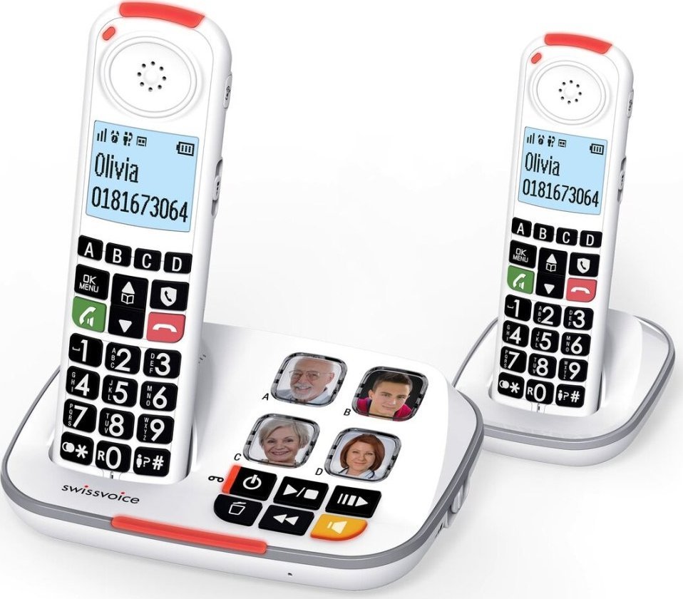 Telefon stacjonarny Swissvoice Telefon Bezprzewodowy Swiss