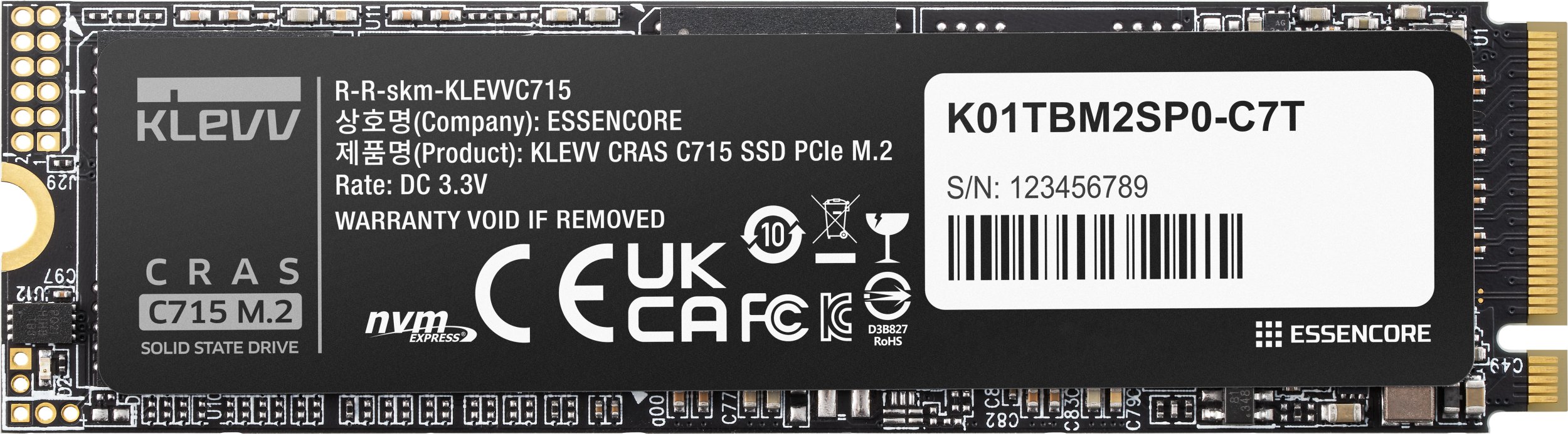 Dysk SSD Klevv CRAS C715 512