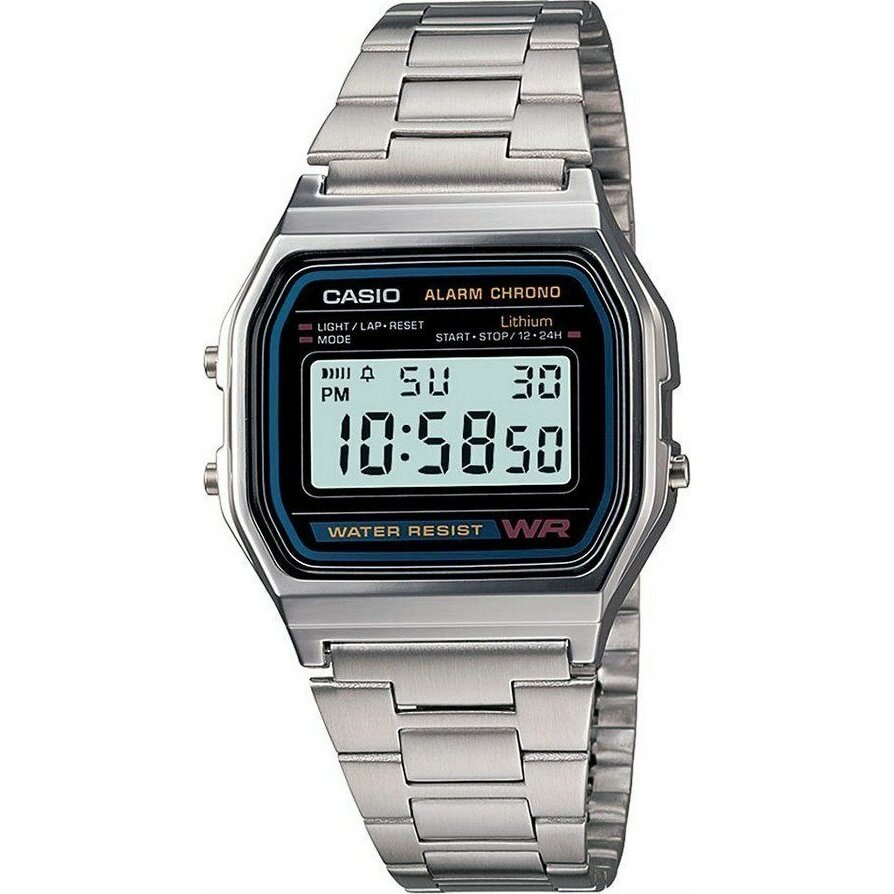 CASIO A158WA Vintage Unisex-Uhr Digital mit