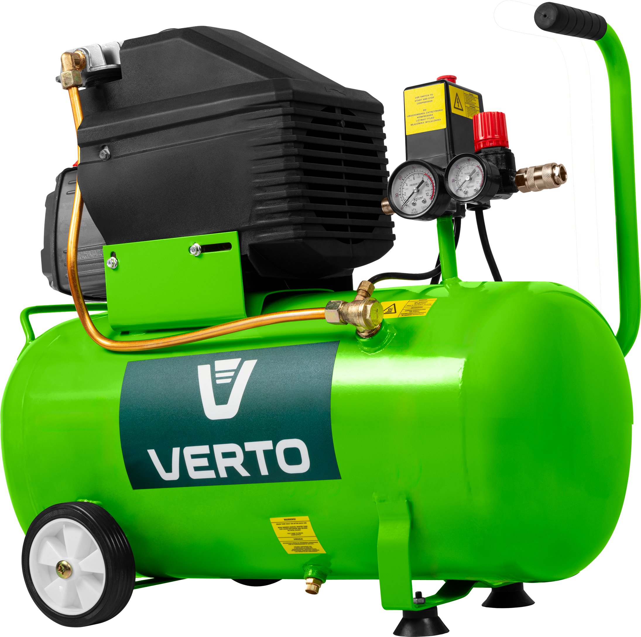 Sprężarka Verto 73K004-1 8bar 50L (73K004-1)
