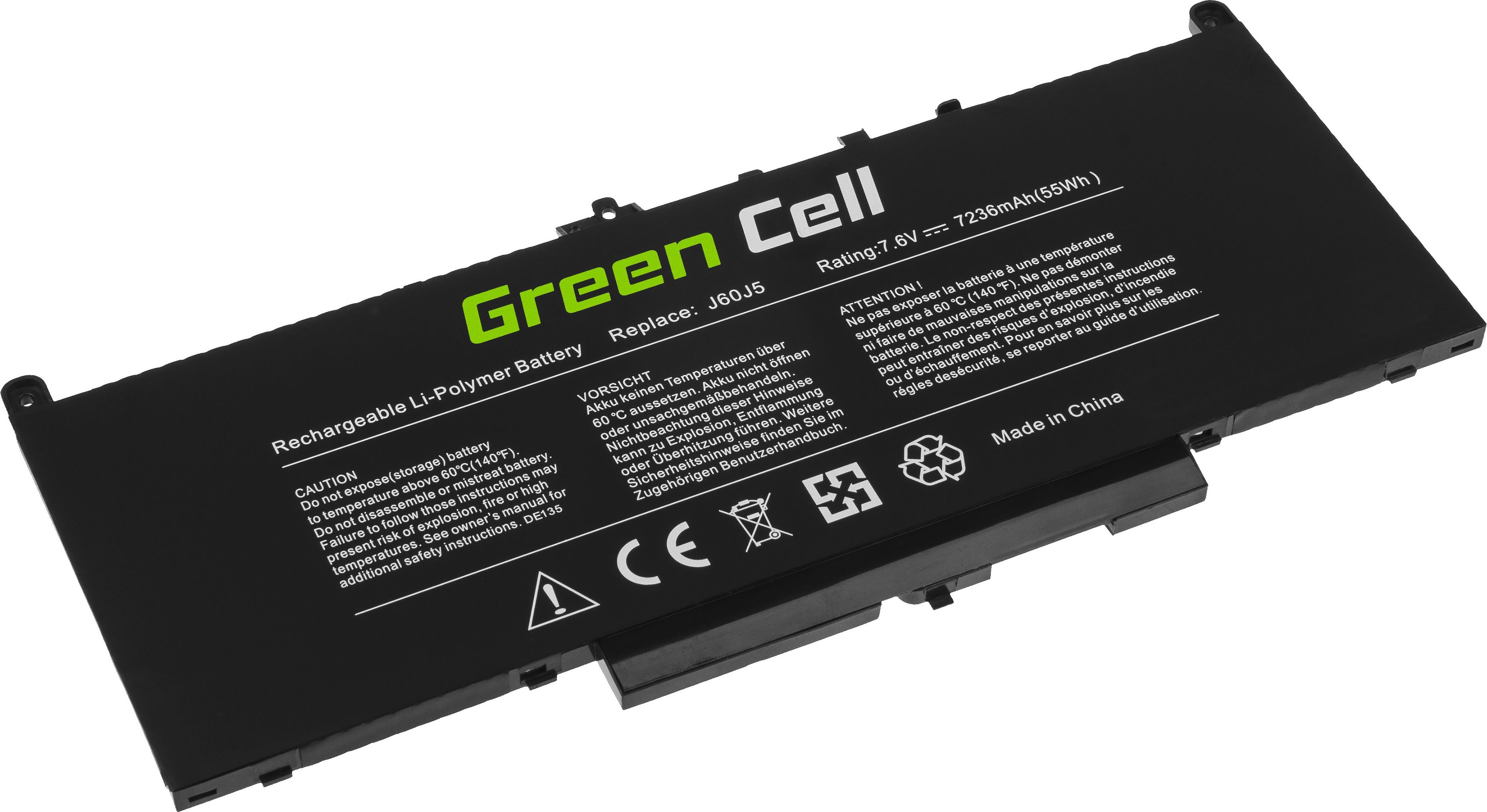 Bateria Green Cell J60J5 Dell (DE135)