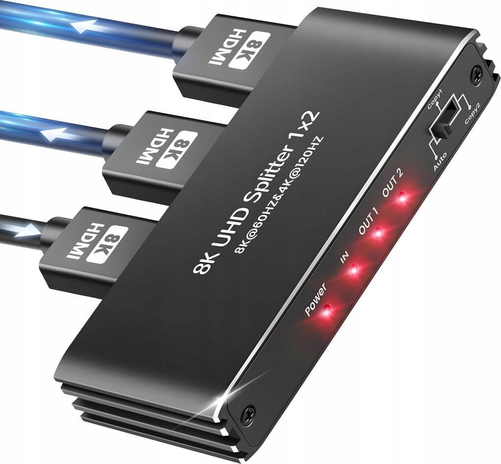 Pawonik SPLITTER HDMI 2.1 1x2