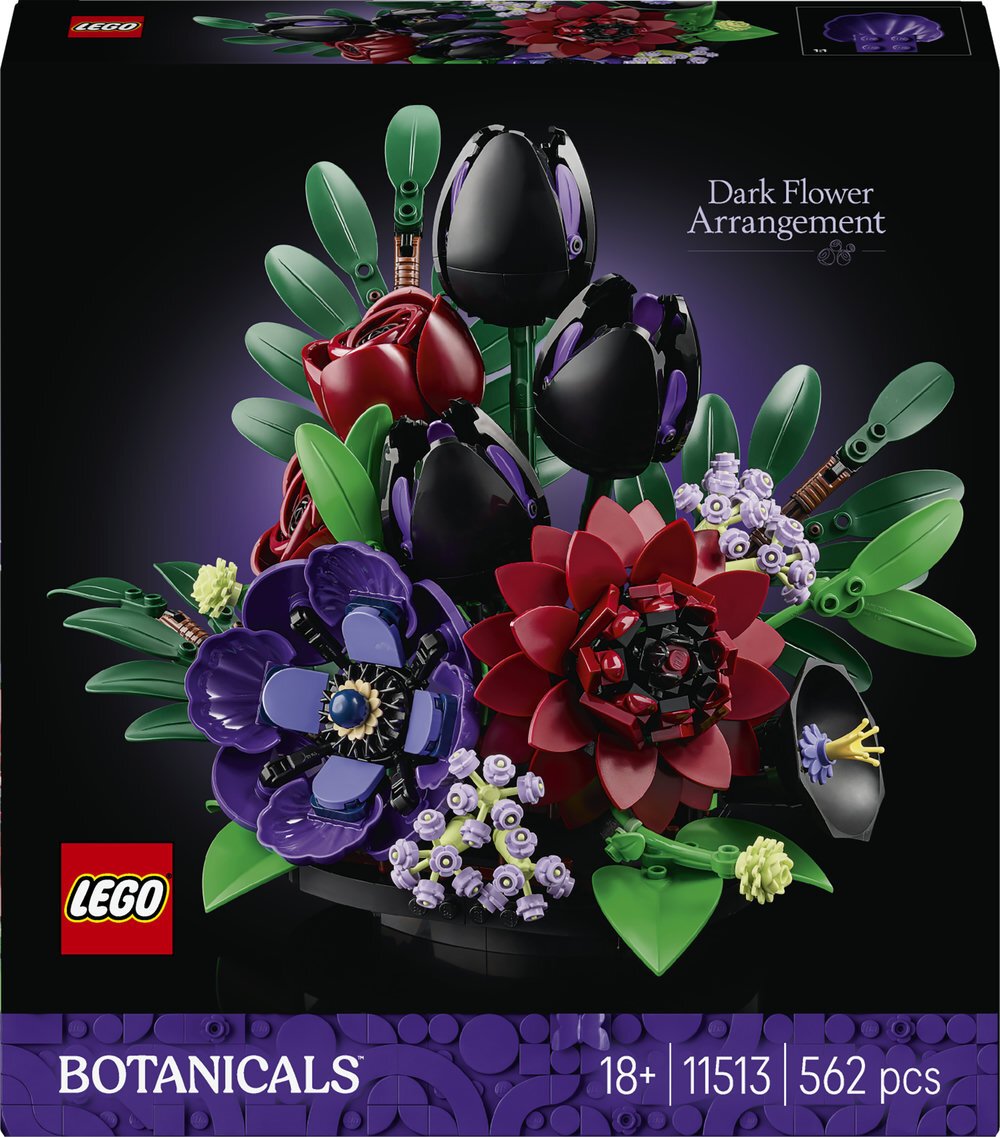 LEGO BOTANICALS 11513 Dark Flower Arrangement