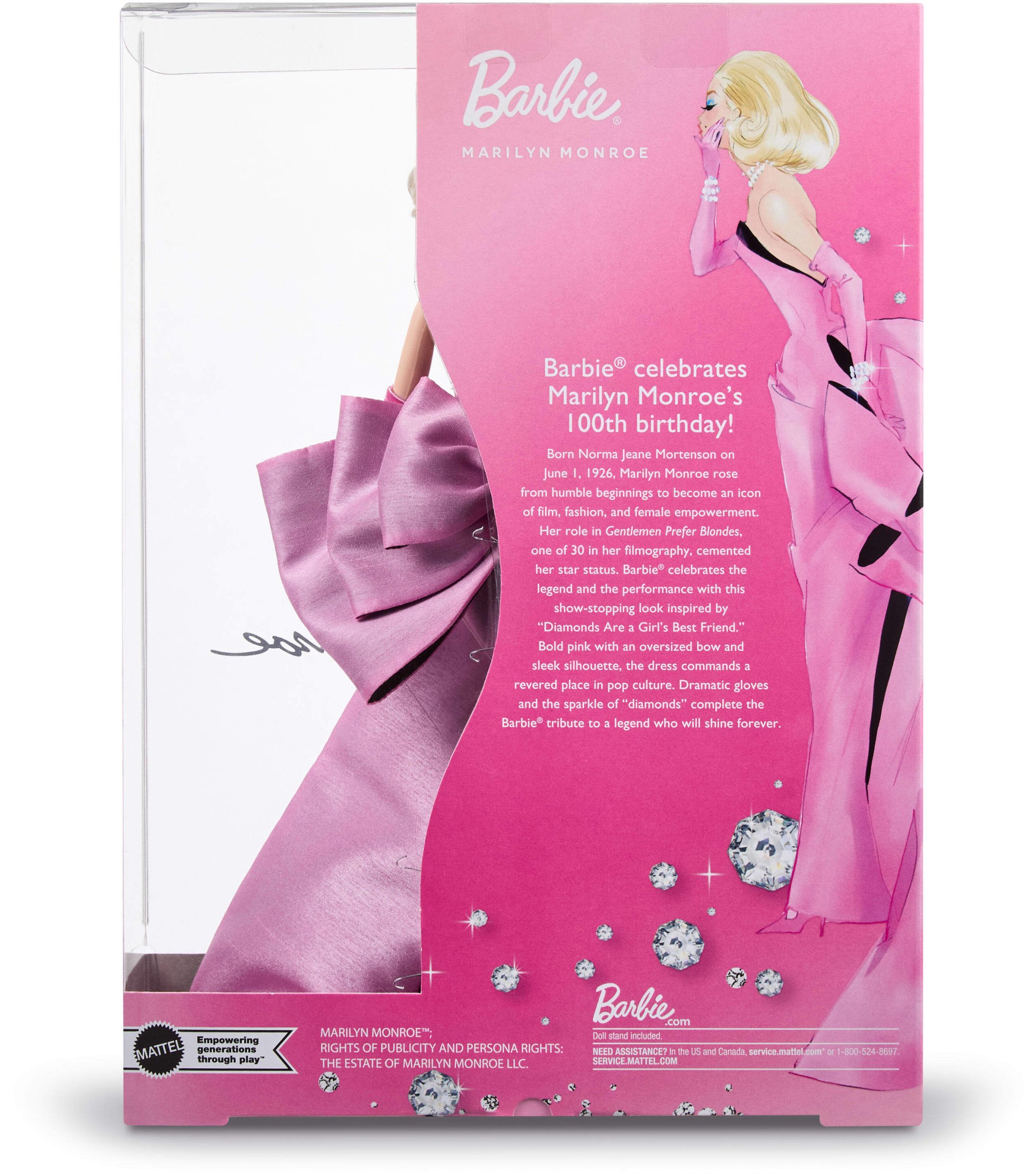 Lalka Barbie Mattel Signature Marilyn Monroe