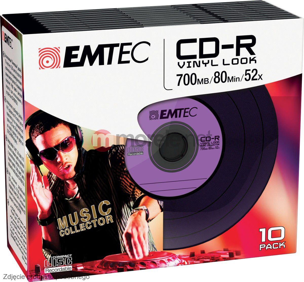 Emtec CD-R 700 MB 52x 10