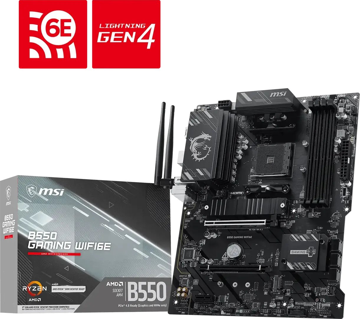 Płyta główna MSI B550 Gaming WIFI6E