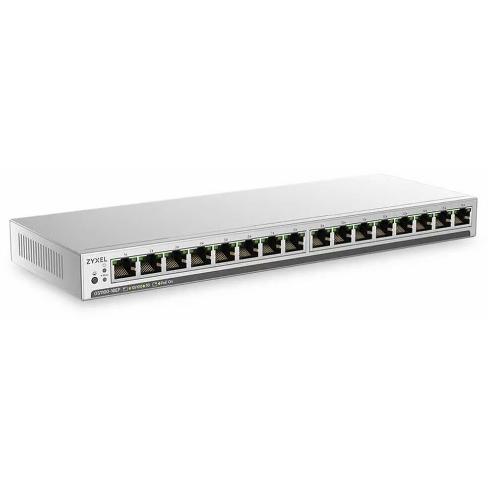 Switch ZyXEL Przecznik GS1100-16EP-EU0101F (4718937653263) |