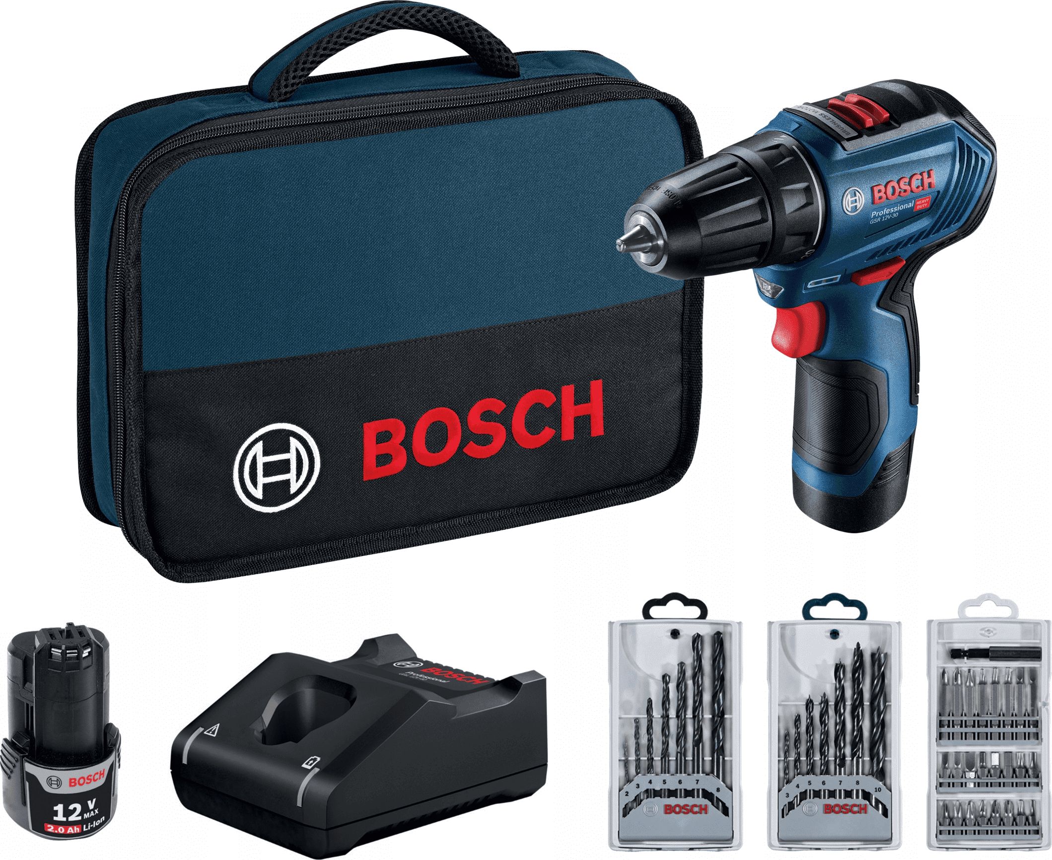Wiertarko-wkrętarka Bosch GSR 12V-30 12 V