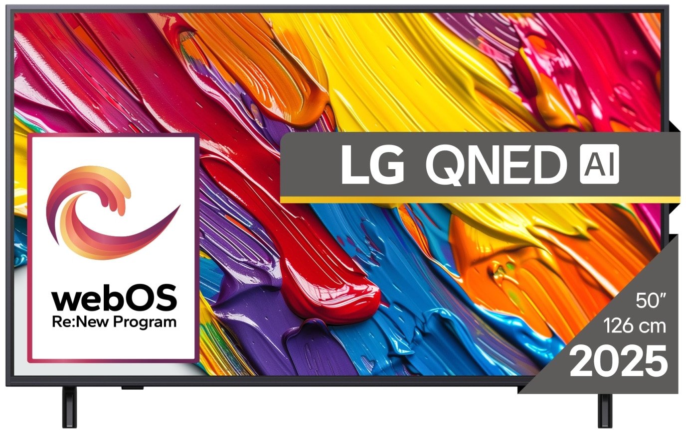 TV Set|LG|50"|4K/Smart|3840x2160|Wireless LAN|Bluetooth|webOS|Black|50QNED82A3B | 50QNED82A3B