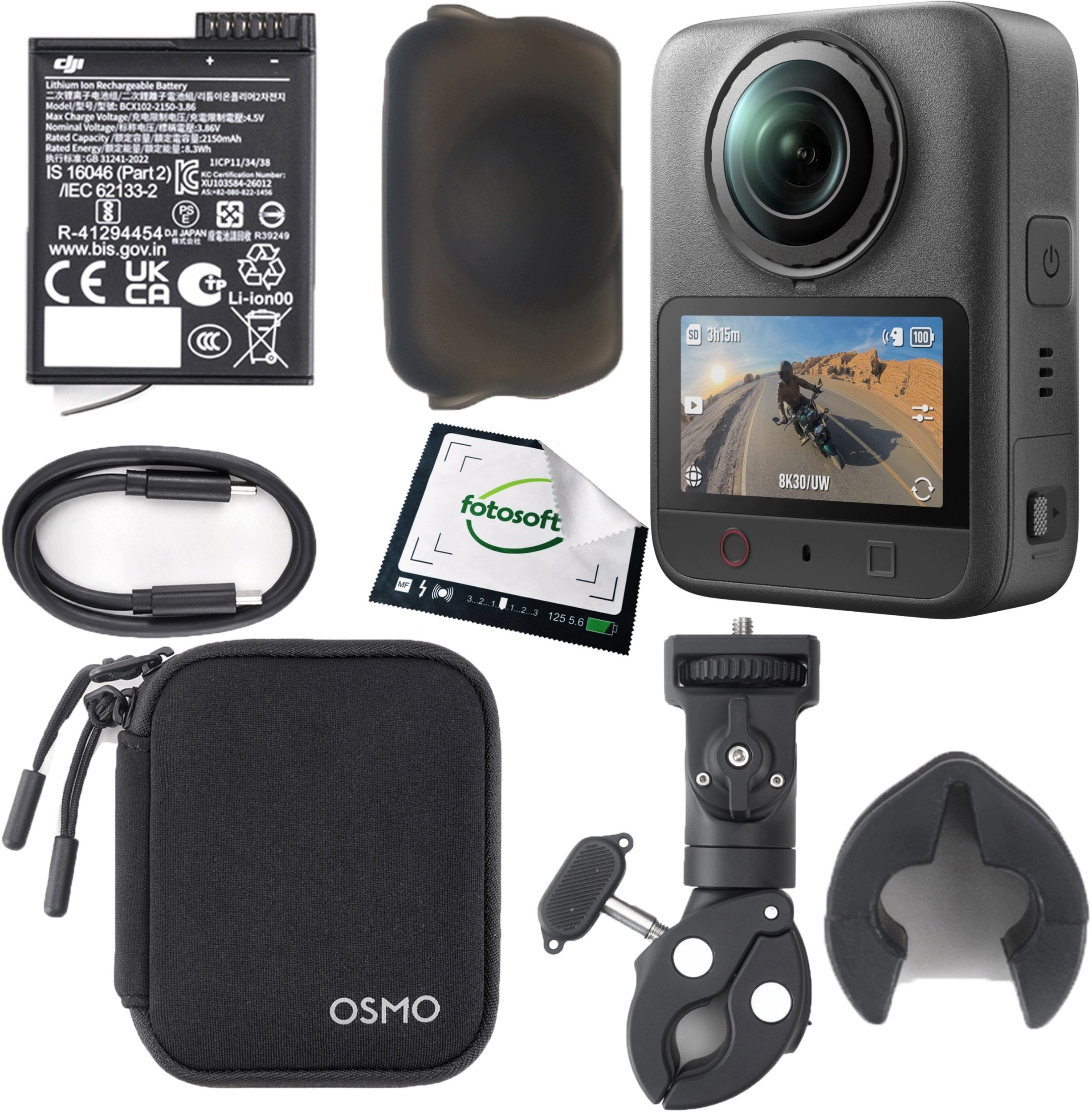 DJI Osmo 360 II Limitless Riding