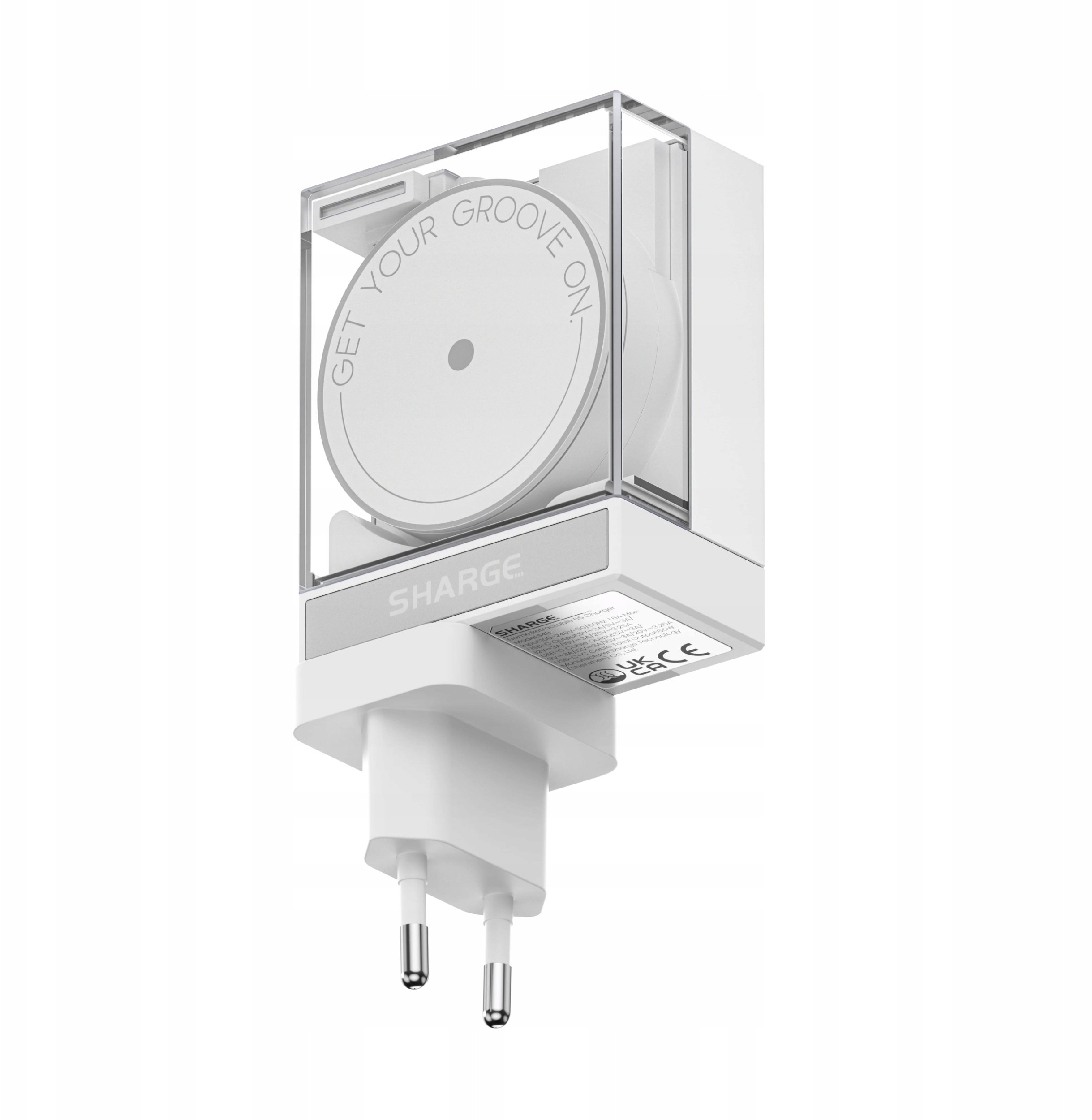 Ładowarka PowerNeed SHARGE Retractable 65 GaN