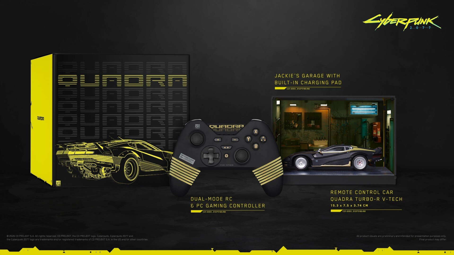 Cyberpunk 2077 – Zestaw Quadra RC