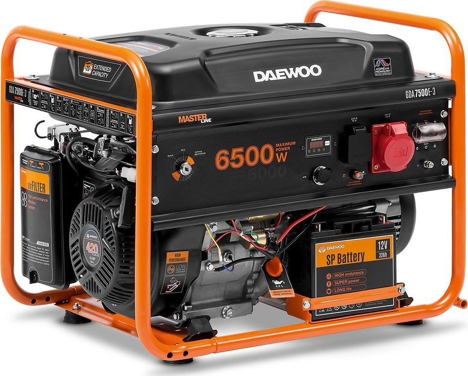 Agregat Daewoo GDA 7500E-3 6500 W