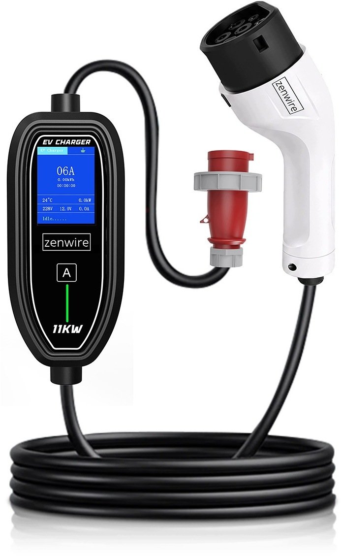 Ładowarka Zenwire K09CDQ-16A 11kW 7m Typ