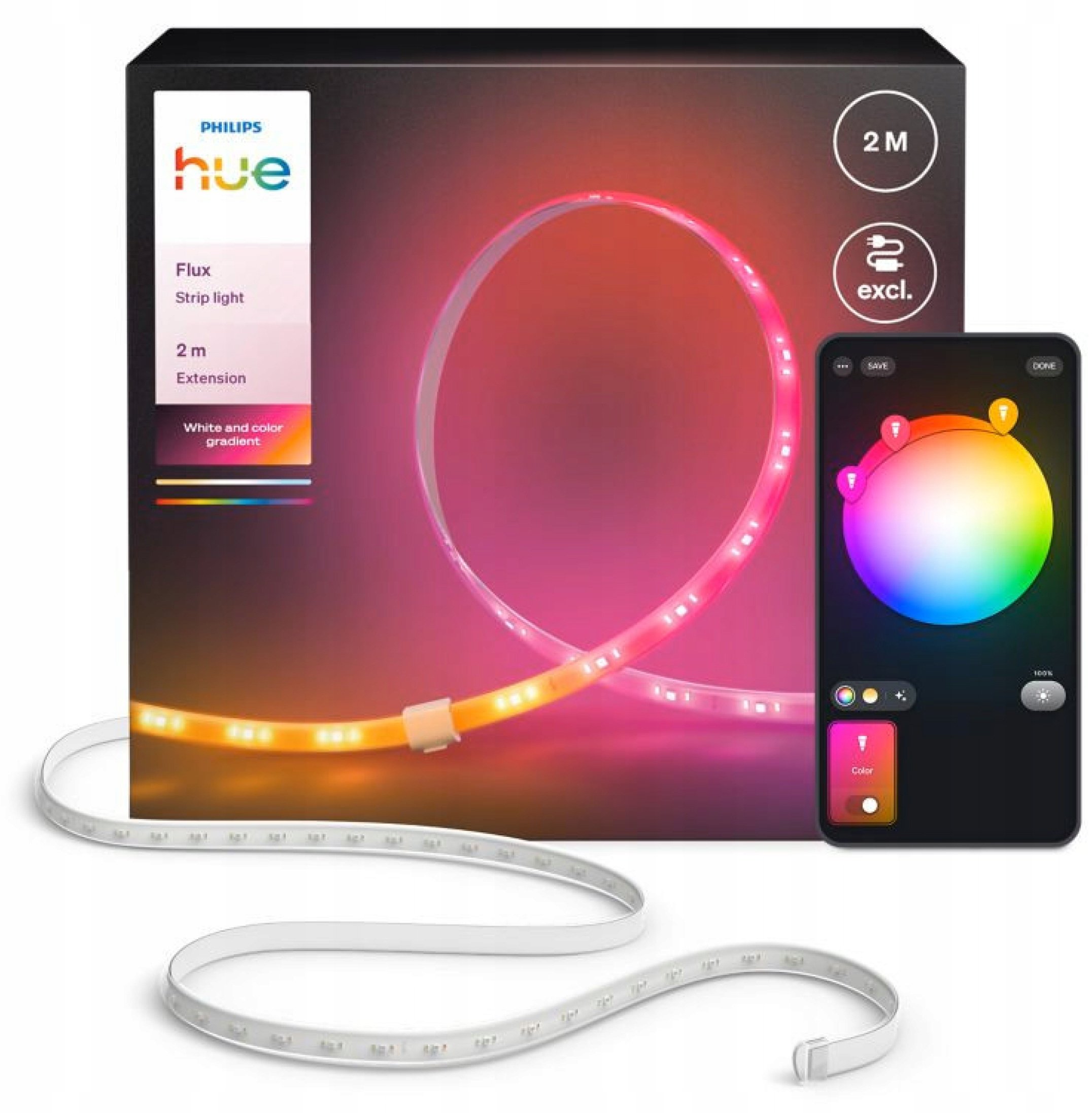 Philips Hue Flux strip light extension