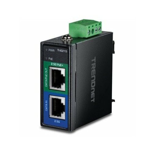 TRENDnet Przemysłowy iniektor TI-IG215 PoE+ 2