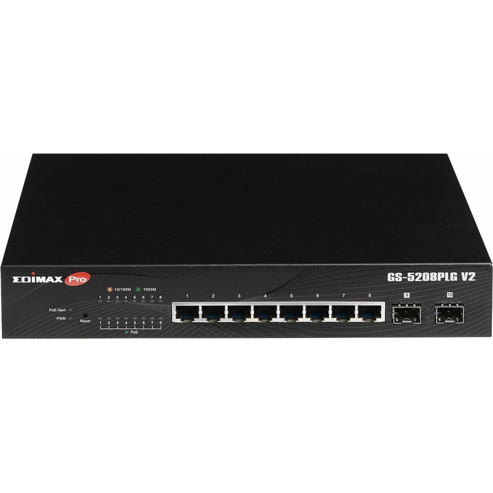 Edimax GS-5208PLG V2 8x GbE POE+