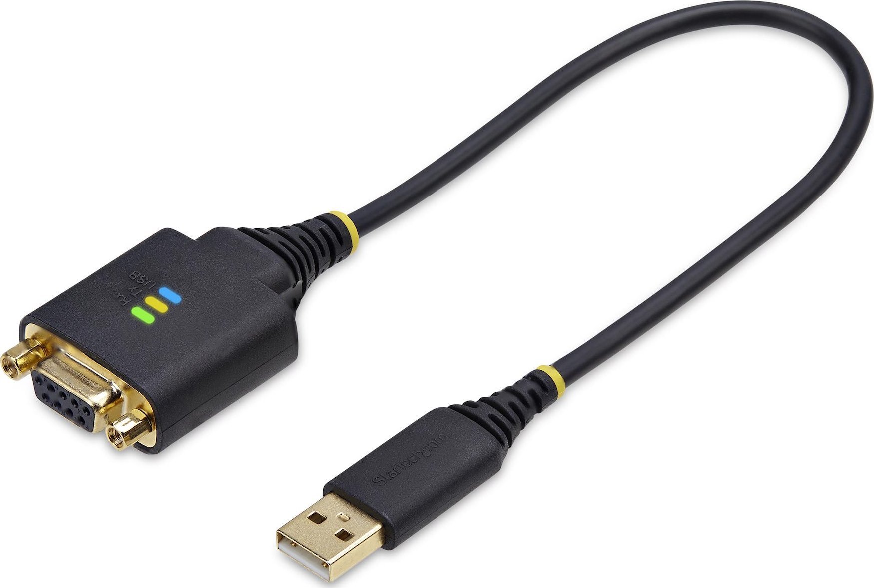 StarTech 1P1FFCN-USB-SERIAL kabel równoległy Czarny 0
