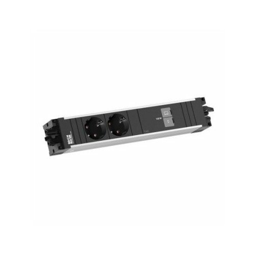 Listwa zasilająca Bachmann STEP ALU 2xCEE7/3