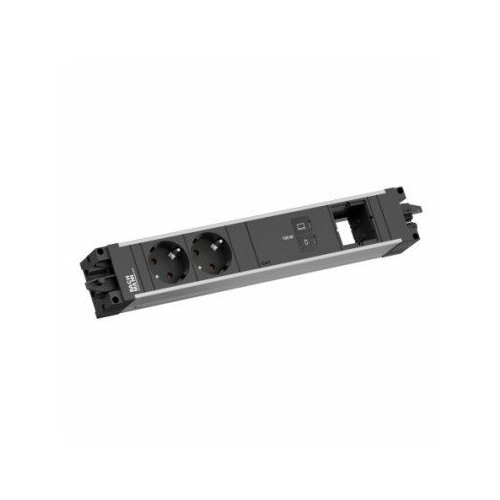 Listwa zasilająca Bachmann STEP ALU 2xCEE7/3