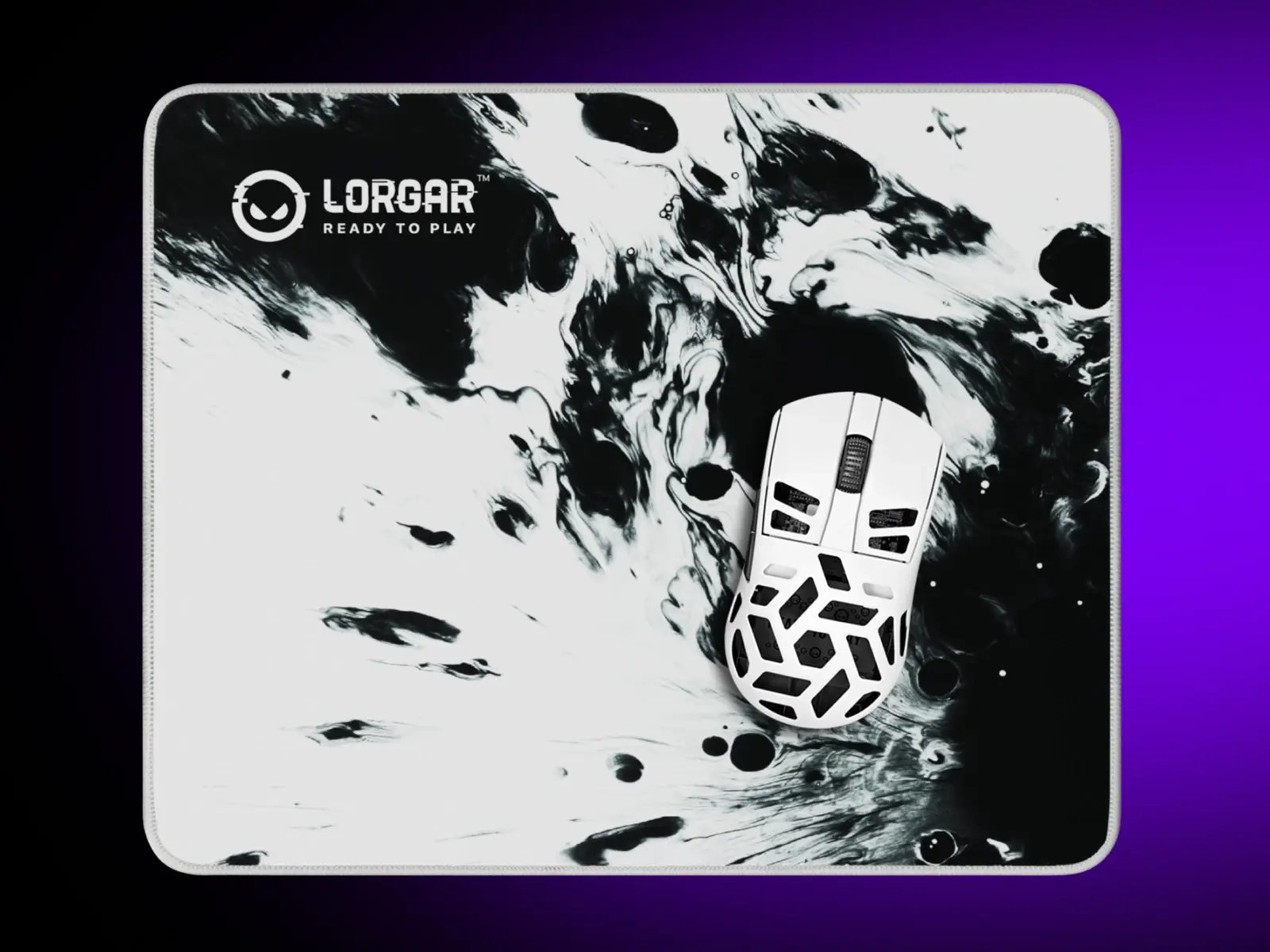 Podkładka Lorgar Full print white and