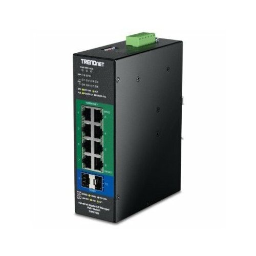 Switch TRENDnet TI-PG103i 10-portowy przemysłowy przełącznik