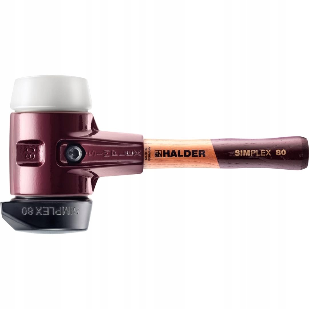 Halder SIMPLEX soft-face mallet 80 Rubber