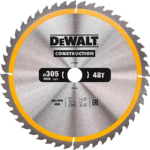 Dewalt piła tarczowa 305x30mmx48z (DT1959-QZ) |