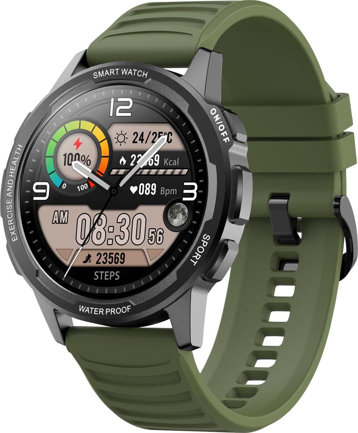 Smartwatch Bemi Tracker Zielony | 6972689171484