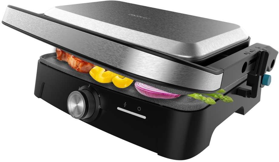 Grill elektryczny Cecotec Rock`nGrill 1500 Full