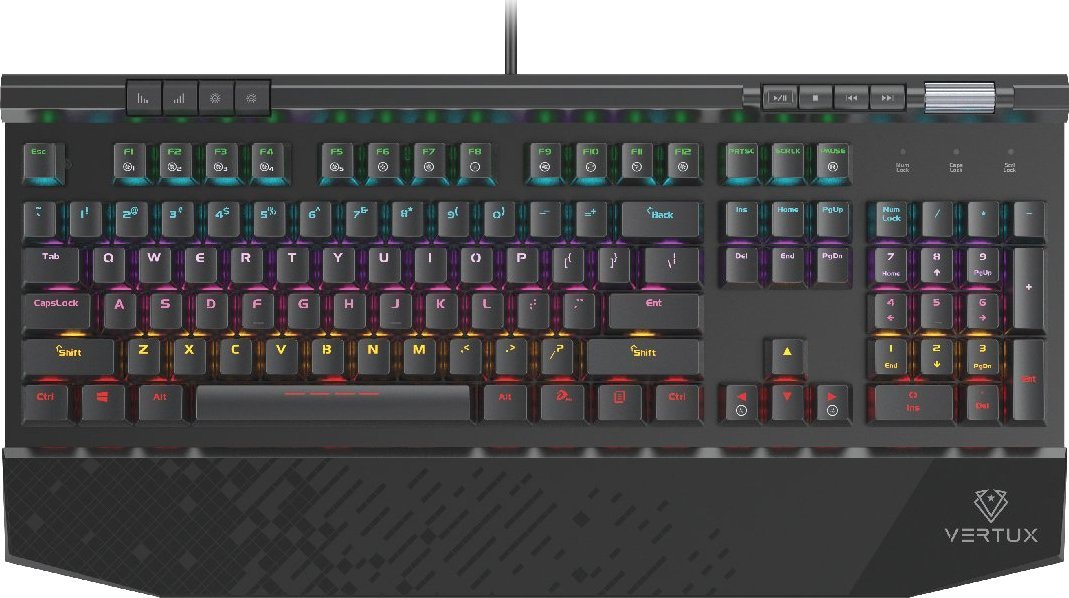 Klawiatura Vertux Vertux Klawiatura Mechaniczna Tactile