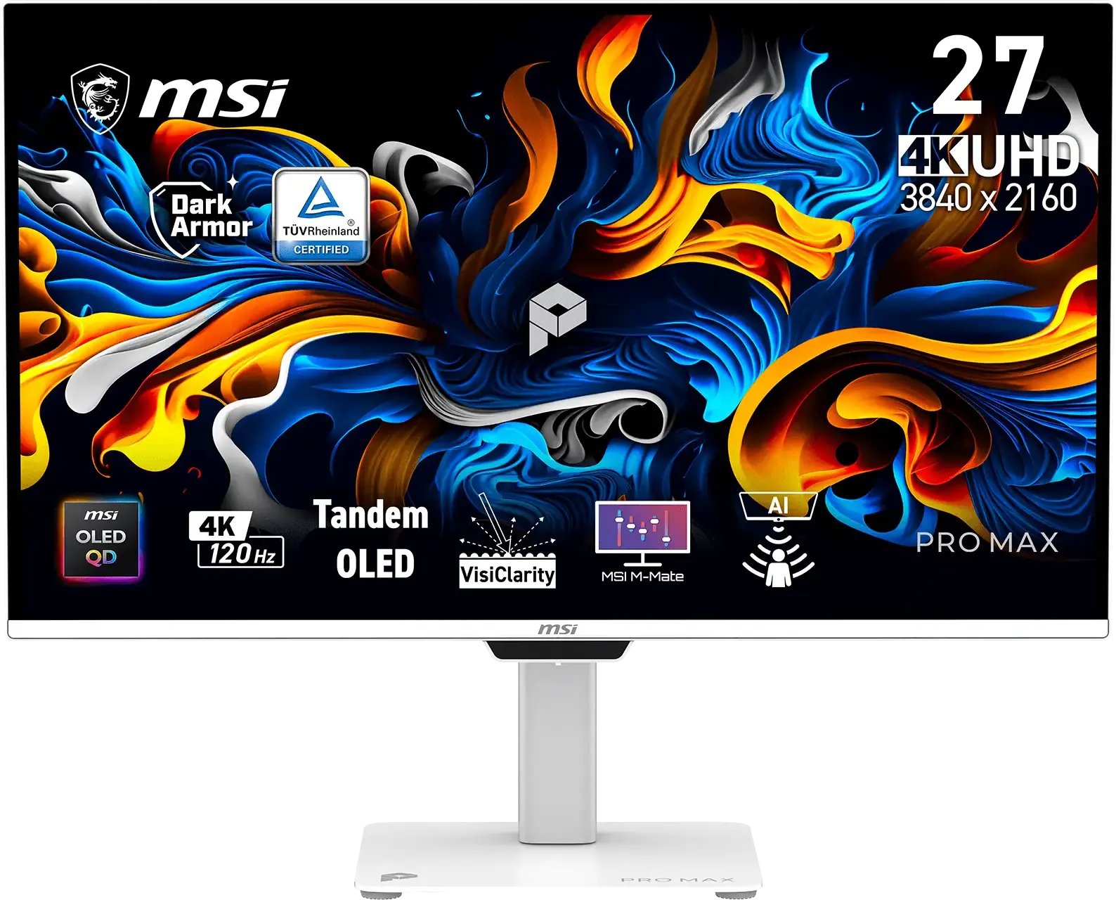 Monitor MSI PRO MAX 271UPXW12G Tandem