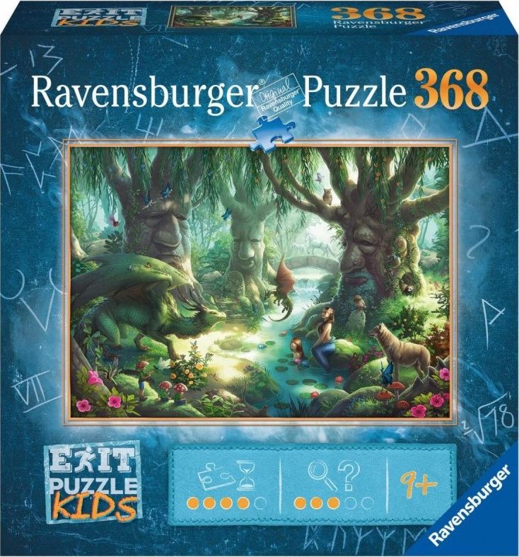 Ravensburger Puzzle 368 Exit Czarodziejskie las