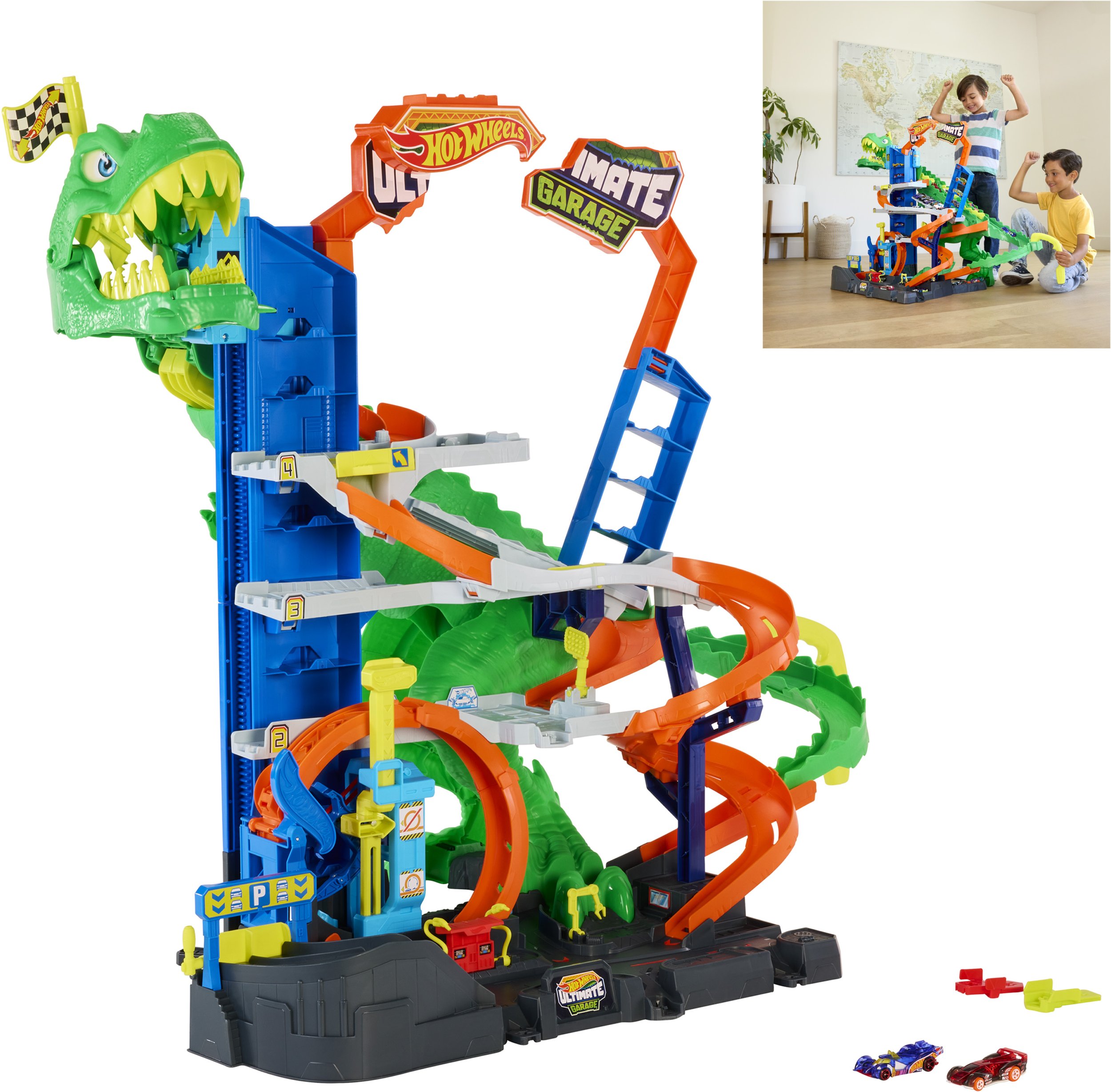 Mattel Hot Wheels City Mega Garaż