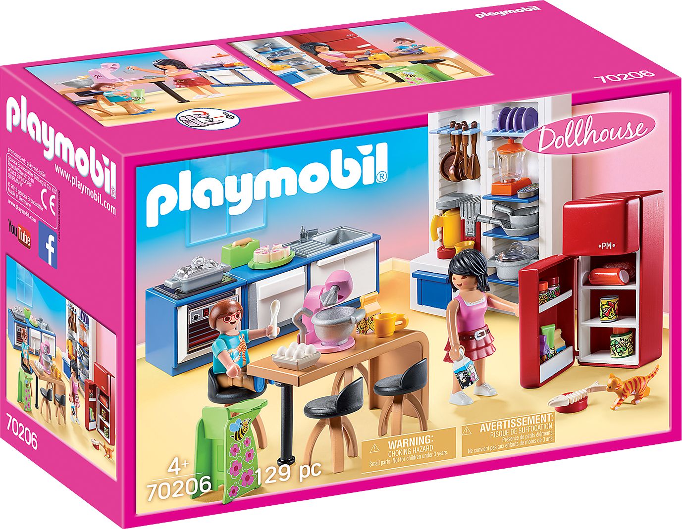 Playmobil Rodzinna kuchnia (70206) | 70206