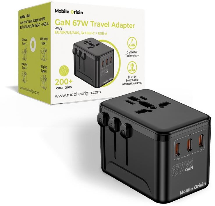 Ładowarka Mobile Origin GaN PW5 Adapter