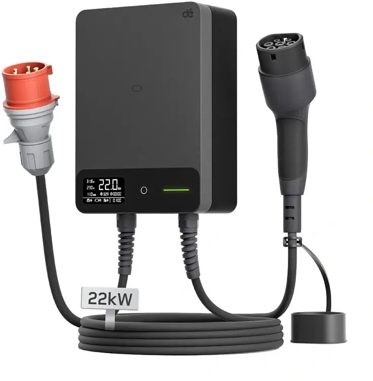 Wallbox dé 22kW with 7m cable